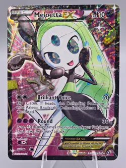 Pokemon Legendary Treasures Meloetta EX RC25/RC25 Full Art - Image 1