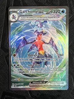 Pokemon TCG Garchomp ex 245/182 SV04: Paradox Rift Holo (English) - NM - Image 3