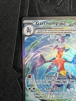 Pokemon TCG Garchomp ex 245/182 SV04: Paradox Rift Holo (English) - NM - Image 4
