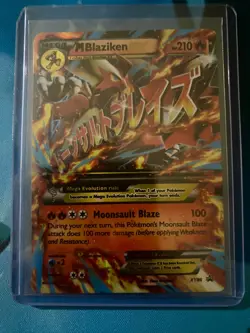 Mega Blaziken EX XY86 Promo Pokemon Ultra Rare Holo - Image 2