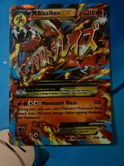 Mega Blaziken EX XY86 Promo Pokemon Ultra Rare Holo - Image 4