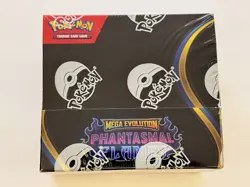 Phantasmal Flames Mega Evolution Pokemon TCG Booster Box NEW SEALED - Image 1