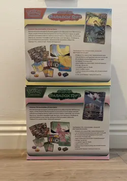 Pokemon TCG Paradox Rift Elite Trainer Box (ETB) Set Bundle of 2 - Image 2