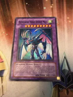 Elemental Hero Storm Neos - PTDN-EN043 - 1st Edition - Super Rare - Image 1