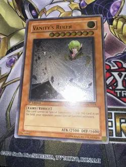Yu-Gi-Oh! TCG Vanity’s Ruler - CDIP-EN024 - Ultimate Rare - 1st Edition LP - Image 4