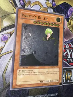 Yu-Gi-Oh! TCG Vanity’s Ruler - CDIP-EN024 - Ultimate Rare - 1st Edition LP - Image 5