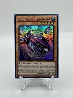 ??Yugioh TCG-Gold Pride - Eliminator-LEDE-EN020-1st Edition-Super Rare-M/NM!?? - Image 1