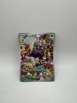 Pokemon TCG Scarlet Violet Paradox Rift Morpeko Card 206/182 - Image 1
