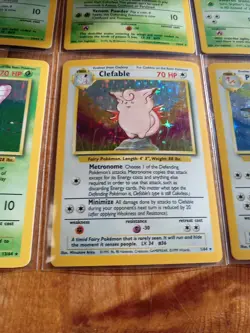 Pokemon TCG Vintage 1995 Set Holo Lot of 14 Cards ALL HOLOS Wizards Trainer - Image 5