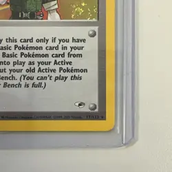 Lt. Surge - Holo Pokemon Card - Gym Heroes 17/132 - Near Mint Condition - Image 5