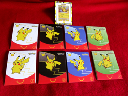 🔥2021 Pokemon 25th Anniversary McDonalds "8" Promo Sealed Card & Pikachu Holo🔥 - Image 2