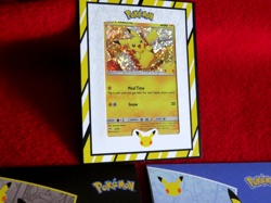 🔥2021 Pokemon 25th Anniversary McDonalds "8" Promo Sealed Card & Pikachu Holo🔥 - Image 3