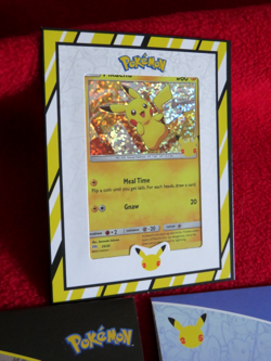 🔥2021 Pokemon 25th Anniversary McDonalds "8" Promo Sealed Card & Pikachu Holo🔥 - Image 4