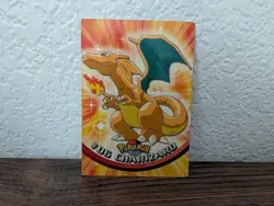 CHARIZARD Pokemon Card TCG Topps Tv Animation Edition #6 1999 - Image 1