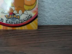 CHARIZARD Pokemon Card TCG Topps Tv Animation Edition #6 1999 - Image 3