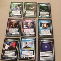 Star Trek Decipher Ccg Foil Cards (15) - Image 1