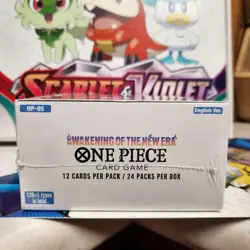 One Piece Card Game OP-05 Awakening of the New Era English Booster Box - SEALED - Image 3