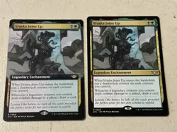 2 x mtg Vraska Joins Up, 1 borderless, Outlaws of Thunder Junction unplayed - Image 1