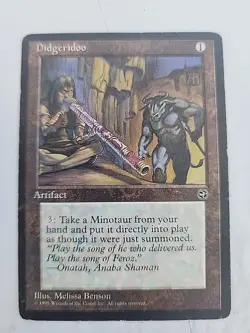 MTG - Didgeridoo - Homelands - Rare - Image 1