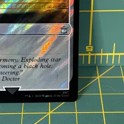 Sol Ring Surge Foil Magic the Gathering MTG Doctor Who 0836 NM Universes Beyond - Image 5