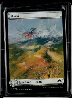 Plains - 304 - Foil - MH3 - NM - MTG Magic the Gathering - Image 1