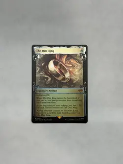 The One Ring Showcase Scrolls Foil #697 MTG LTR P r o x y High Quality - Image 1