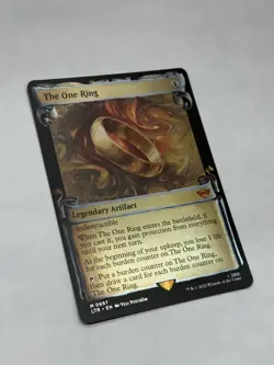 The One Ring Showcase Scrolls Foil #697 MTG LTR P r o x y High Quality - Image 3