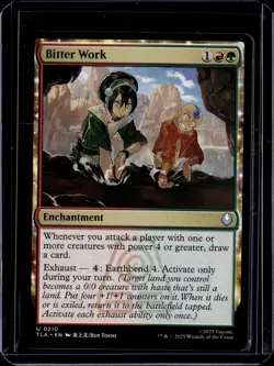 Bitter Work - 210 - Foil - TLA - NM - MTG Magic the Gathering - Image 1