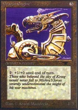 Dragon Engine PL/MP, English MTG Antiquities - Image 1
