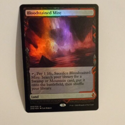 Bloodstained Mire Foil Expedition NM MTG Zendikar Rising Magic the Gathering - Image 1