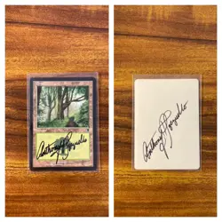 MTG?Artist Signed FOREST ARTIST PROOF?Odyssey LP Land 2001 T. Szczudlo Art - Image 1