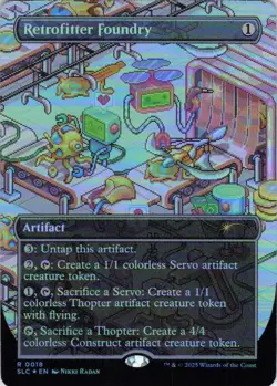 MTG Retrofitter Foundry (18) | NM Foil | Secret Lair Countdown Kit {SLC} - Image 2