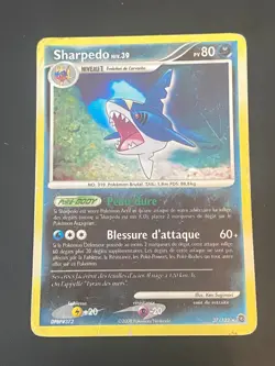 CARTE POKEMON SHARPEDO 37/132 FR RARE REVERSE DP MERVEILLES SECRETES - PL - Image 1