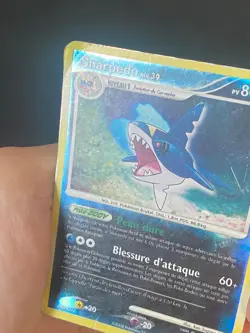 CARTE POKEMON SHARPEDO 37/132 FR RARE REVERSE DP MERVEILLES SECRETES - PL - Image 2