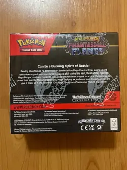 Pokemon TCG Phantasmal Flames Booster Box Display English Sealed Fast Ship - Image 2