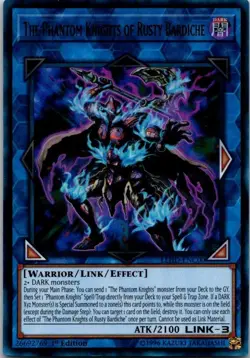 The Phantom Knights of Rusty Bardiche LEHD-ENC00 Hero Decks 1st Edition - Image 1