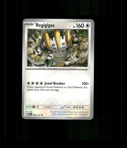 2025 Prismatic Evolutions Regigigas Pokemon Card #086/131 Basic TCG PACK FRESH - Image 1