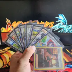Pokemon TCG Full Art Holo Trainer Cards Near Mint Ultra Rare Lot of 9 - Image 1