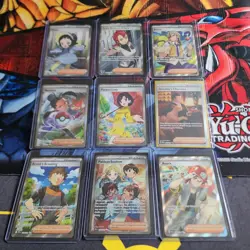 Pokemon TCG Full Art Holo Trainer Cards Near Mint Ultra Rare Lot of 9 - Image 2