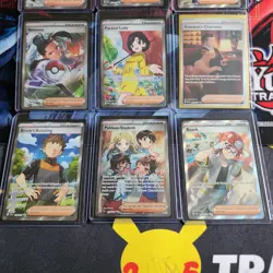 Pokemon TCG Full Art Holo Trainer Cards Near Mint Ultra Rare Lot of 9 - Image 4
