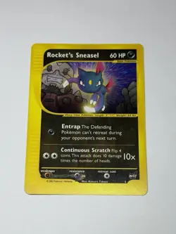 ROCKET'S SNEASEL - Non-Stamped BEST OF GAME #5 Promo - Pokemon Card WOTC NM/M - Image 1