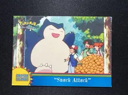 2000 Topps Pokemon TV Animation Series 3 #OR11 "Snack Attack" Card - Image 1