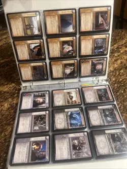 Lord of the Rings TCG - Black Rider complete 194 card set Unplayed Cards Mint! - Image 3