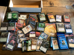 MTG Magic Collection Alpha Wheel of Fortune Trops Old Cards, Foreign, and Alters - Image 1