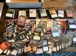 MTG Magic Collection Alpha Wheel of Fortune Trops Old Cards, Foreign, and Alters - Image 3