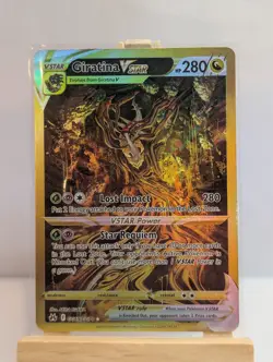 Custom Fan Art Giratina Vstar High Quality Custom Card Foil Finish - Image 1