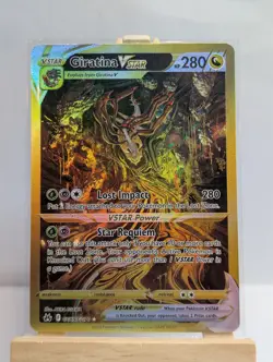 Custom Fan Art Giratina Vstar High Quality Custom Card Foil Finish - Image 2