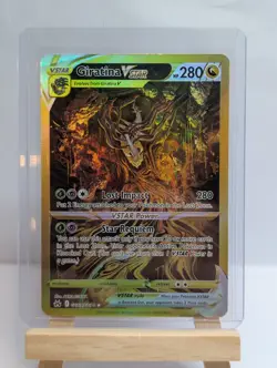 Custom Fan Art Giratina Vstar High Quality Custom Card Foil Finish - Image 3