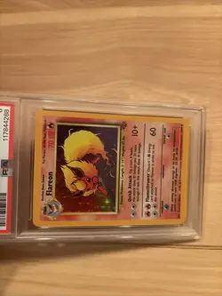 Flareon - 3/64 - Holo Rare - Jungle - Pokemon Card - PSA 8 - Image 3