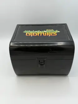 Weird N Wild Creatures Card Lot - Large Cards And Case - Image 1